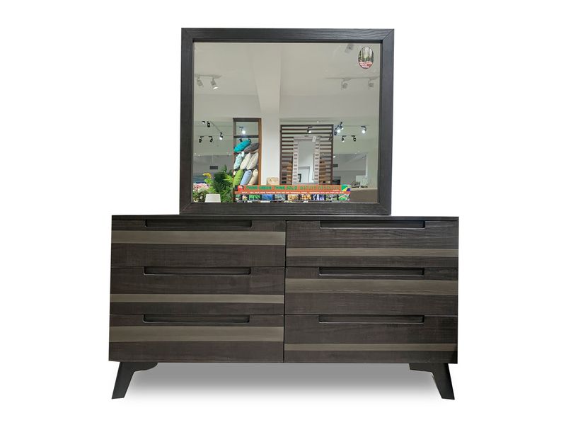 Mid-Century---Dresser---Mirror--Graphite