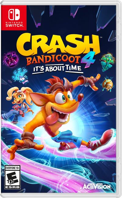 NINTENDO - CRASH BANDICOO IT'S ABOUT TIME- EM