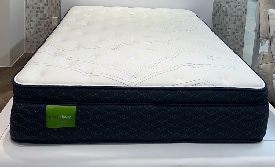 SMART CHOICE - PILLOWTOP PLUSH QUEEN MATTRESS 60X80