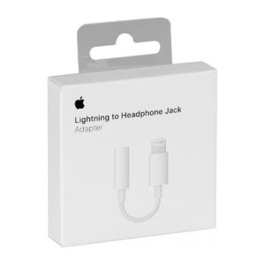 Apple -  Lightning Headphone Jack Adapter