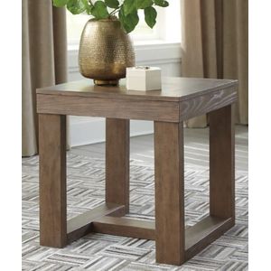 CARITON - END TABLE, GREY