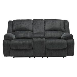 Draycoll - Power Reclining Loveseat w/Console