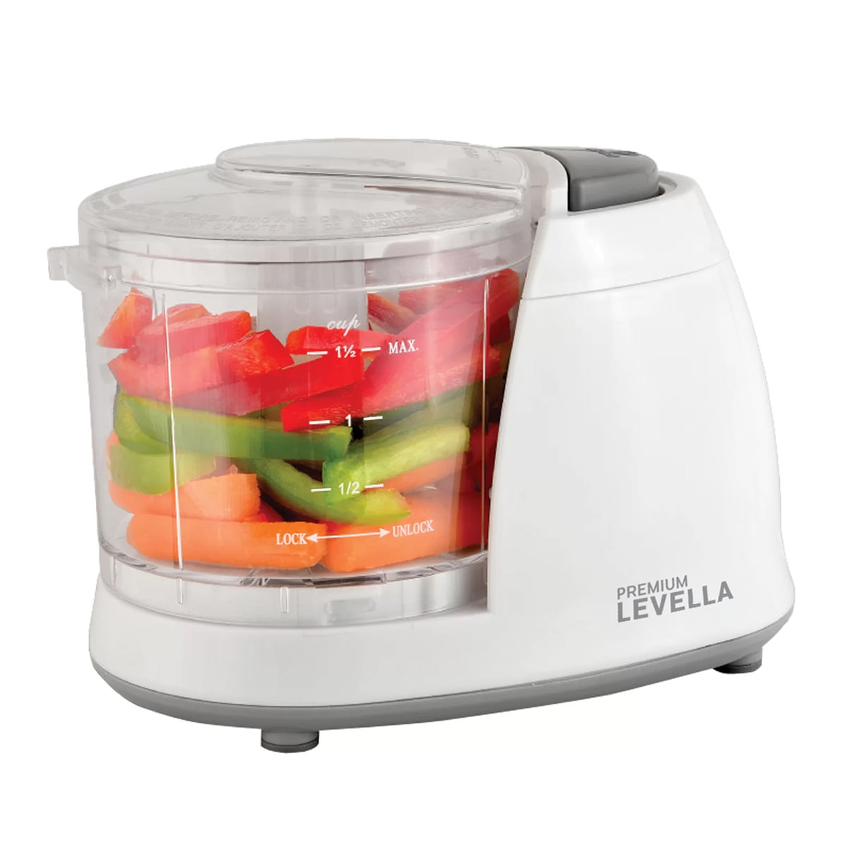 Premium - Mini Food Chopper white