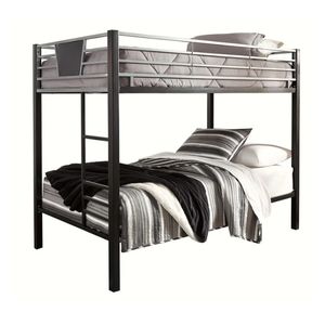 Dinsmore - Bunk Bed  Black/Gray